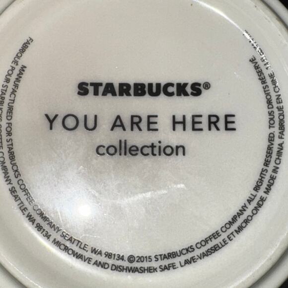 Starbucks You Are Here Collection Maryland Blue Yellow White 14 Oz 2017 - Picture 7 of 7